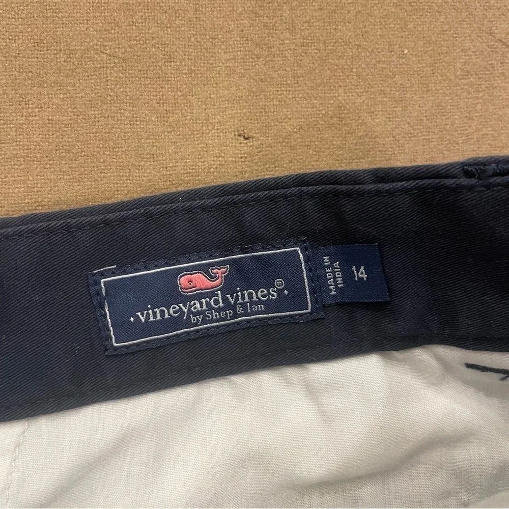 Boy’s Vineyard Vines Navy Blue Chinos Size 14